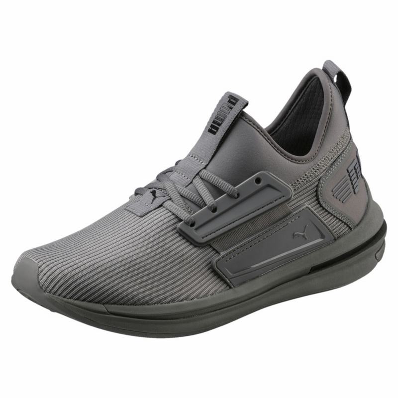 Chaussure Running Puma Ignite Limitless Sr Homme Grise Soldes 830YLPVI